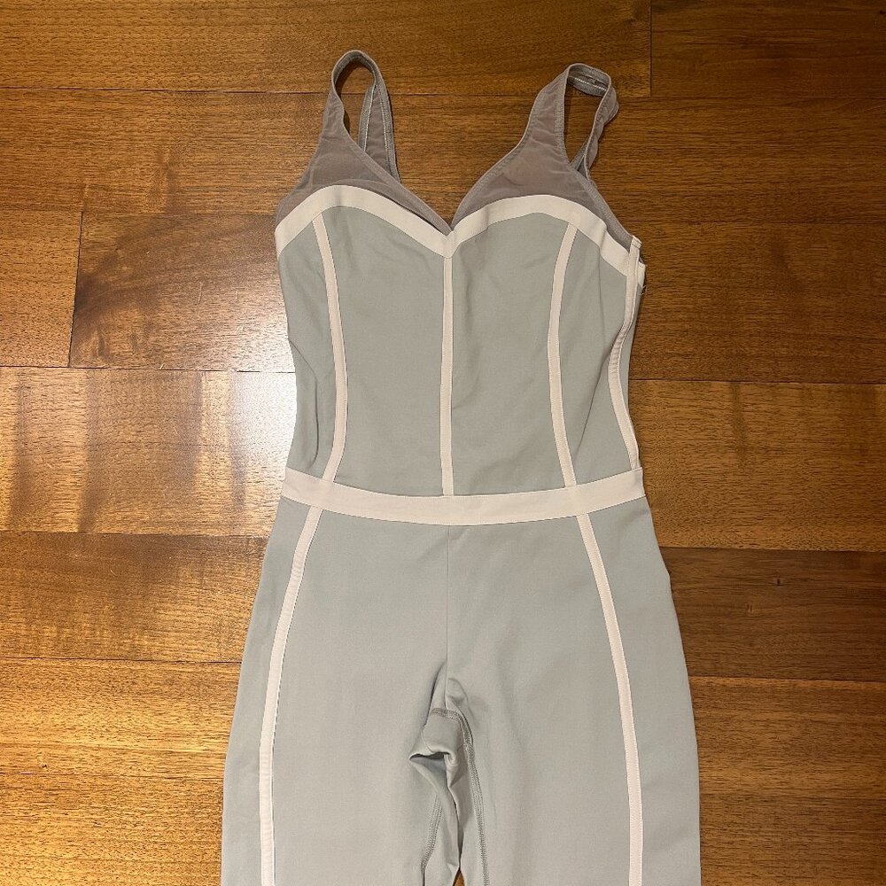 Ernest Leoty Luxury Gray Jumpsuit / Unitard